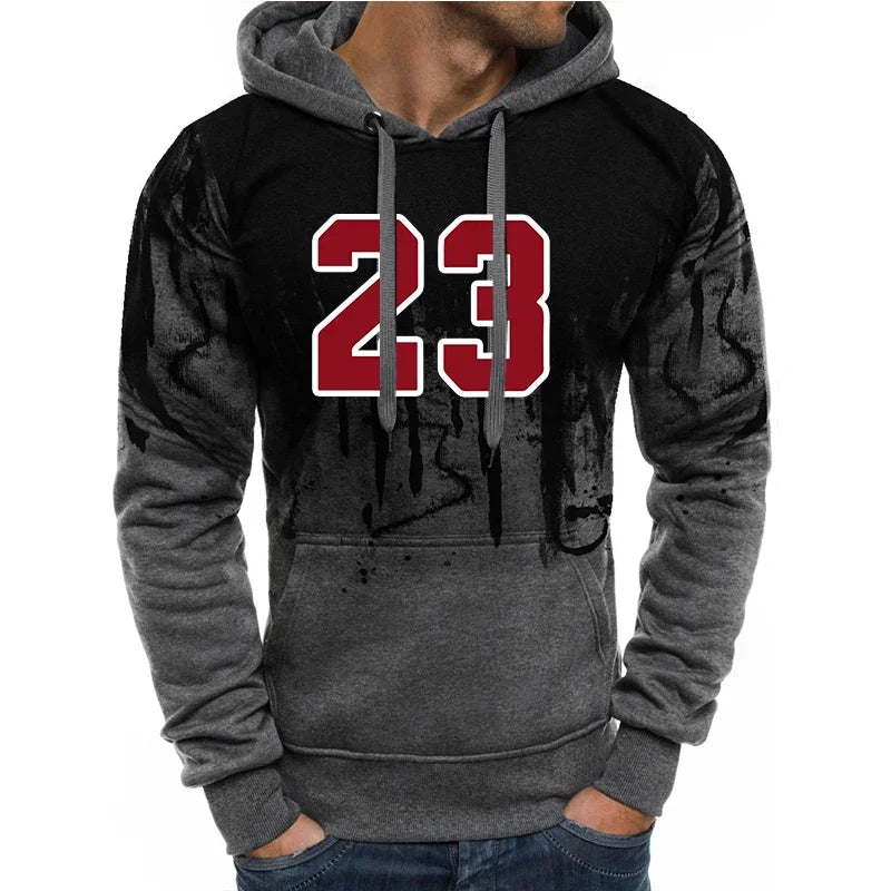 Casual Hoodies Jogging Sweatshirts for Men Top Fashion