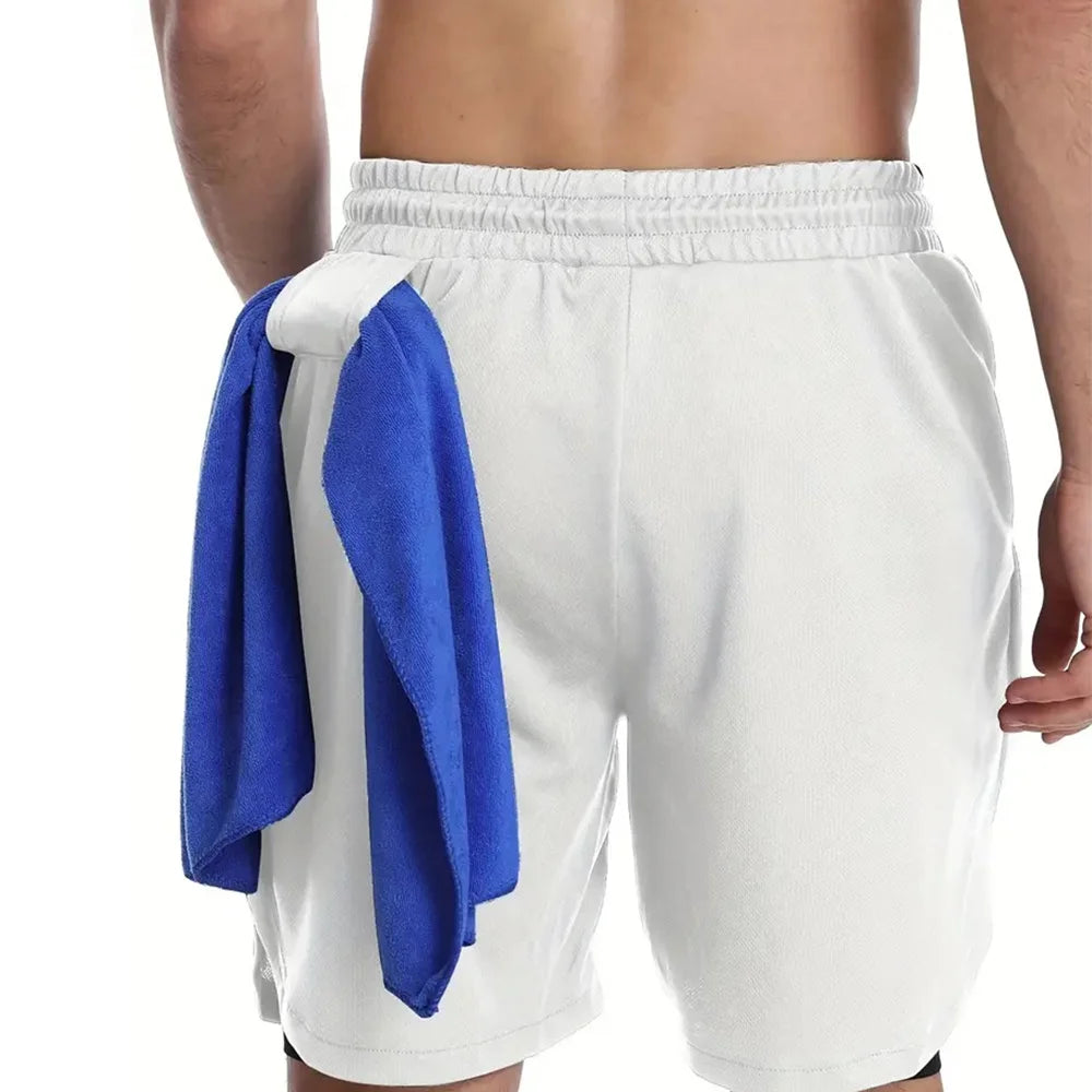 Sportswear Gym Fitness Short Pants Training Jogging Bottom