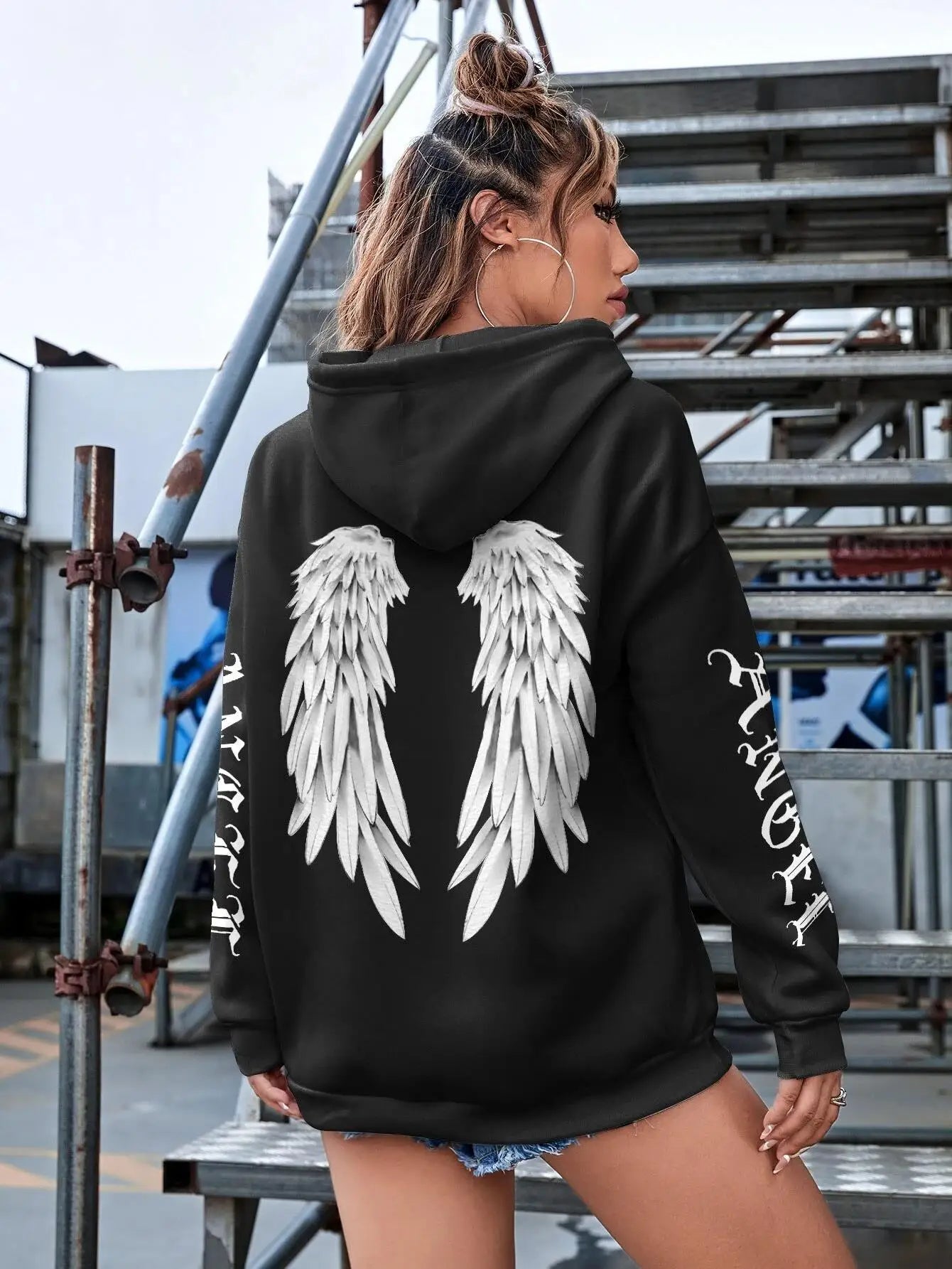 Beautiful Angel Wings Hoodies