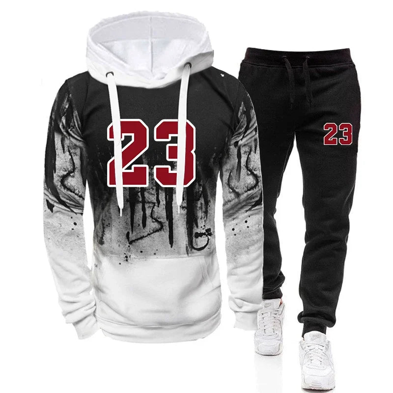 Casual Hoodies Jogging Sweatshirts for Men Top Fashion