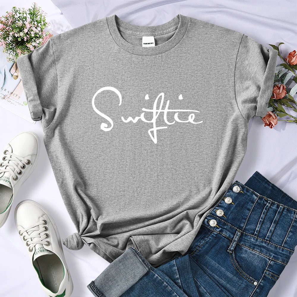 Swiftie Retro T-Shirt Female Summer Fashion