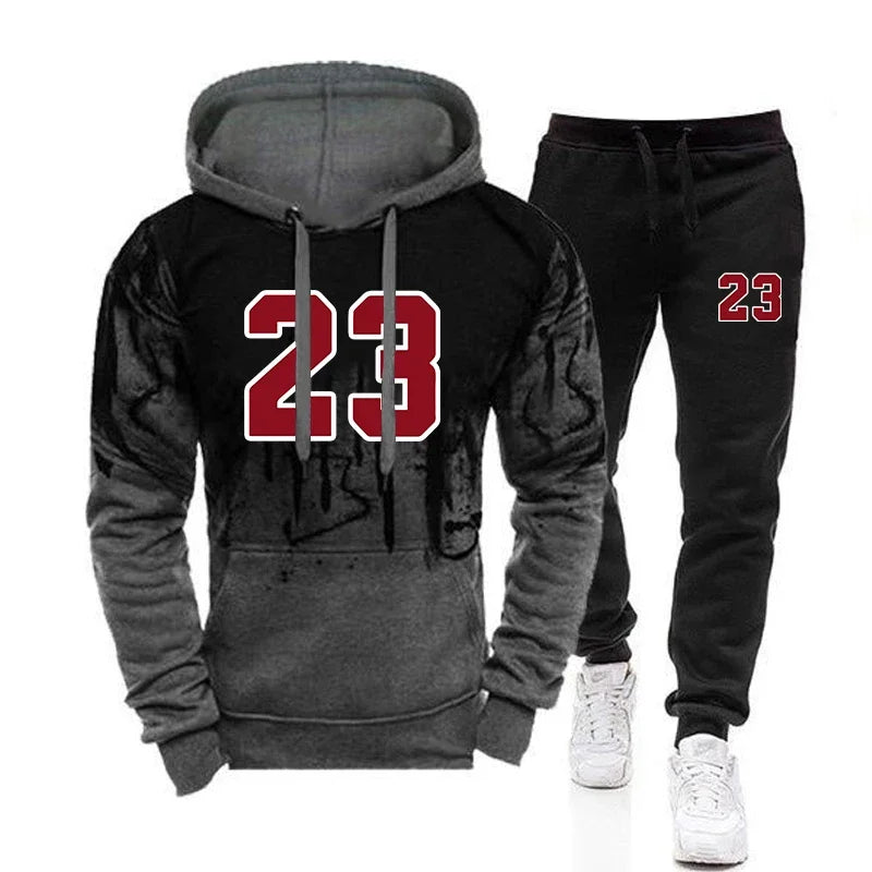 Casual Hoodies Jogging Sweatshirts for Men Top Fashion