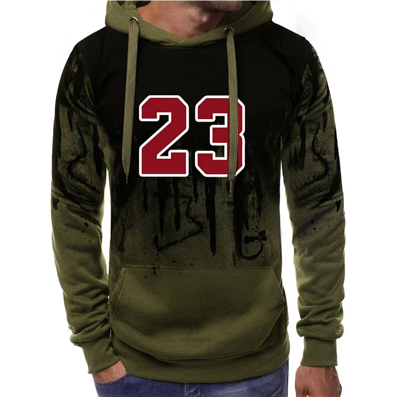 Casual Hoodies Jogging Sweatshirts for Men Top Fashion