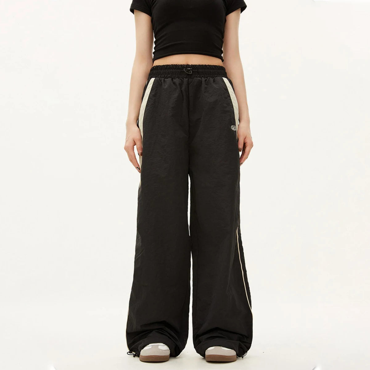 Women Casual Wide Leg Cargo Pants