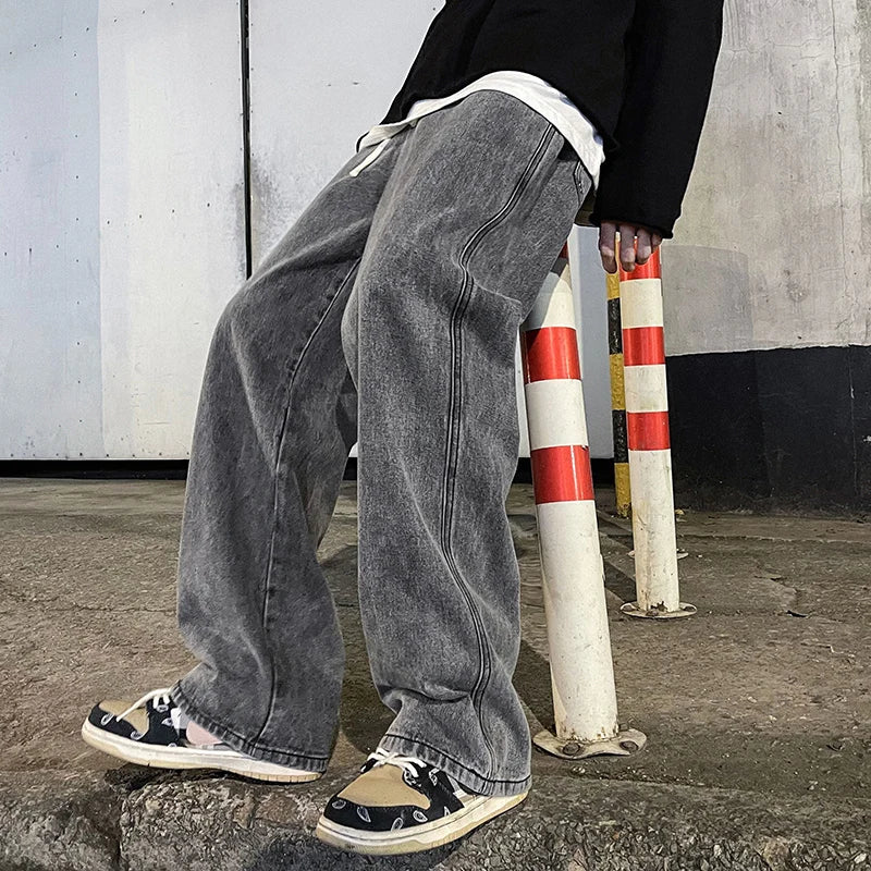 New Streetwear Loose Jeans