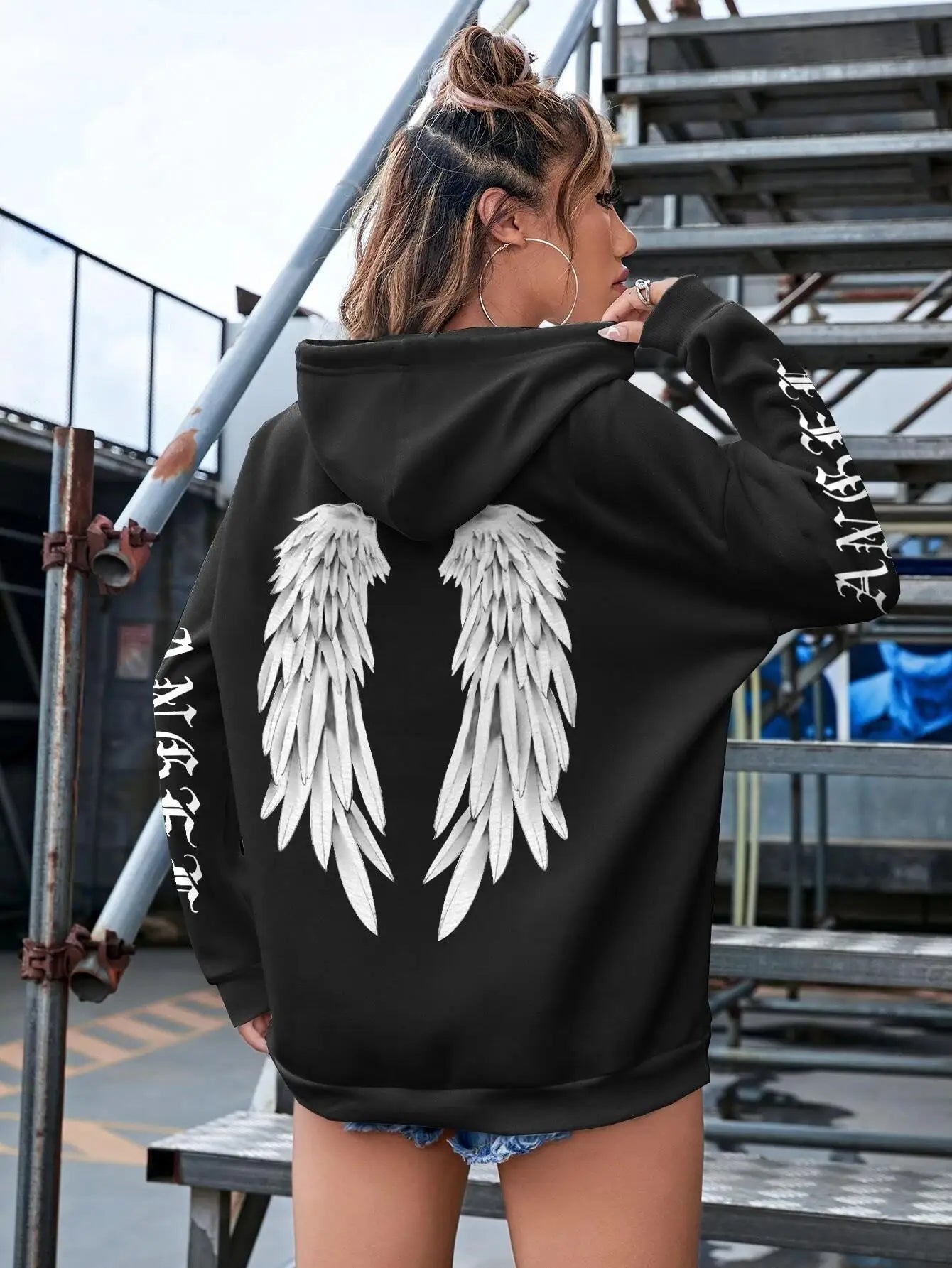 Beautiful Angel Wings Hoodies