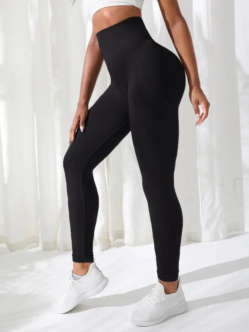 Women Pants Gym Yoga Seamless High Waist Athletic Leggings