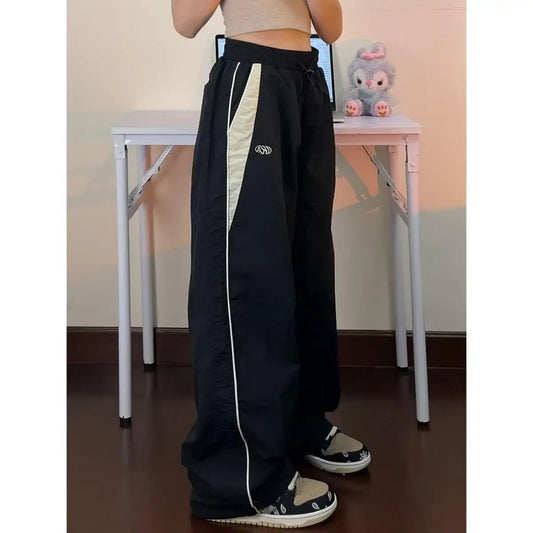 Women Casual Wide Leg Cargo Pants