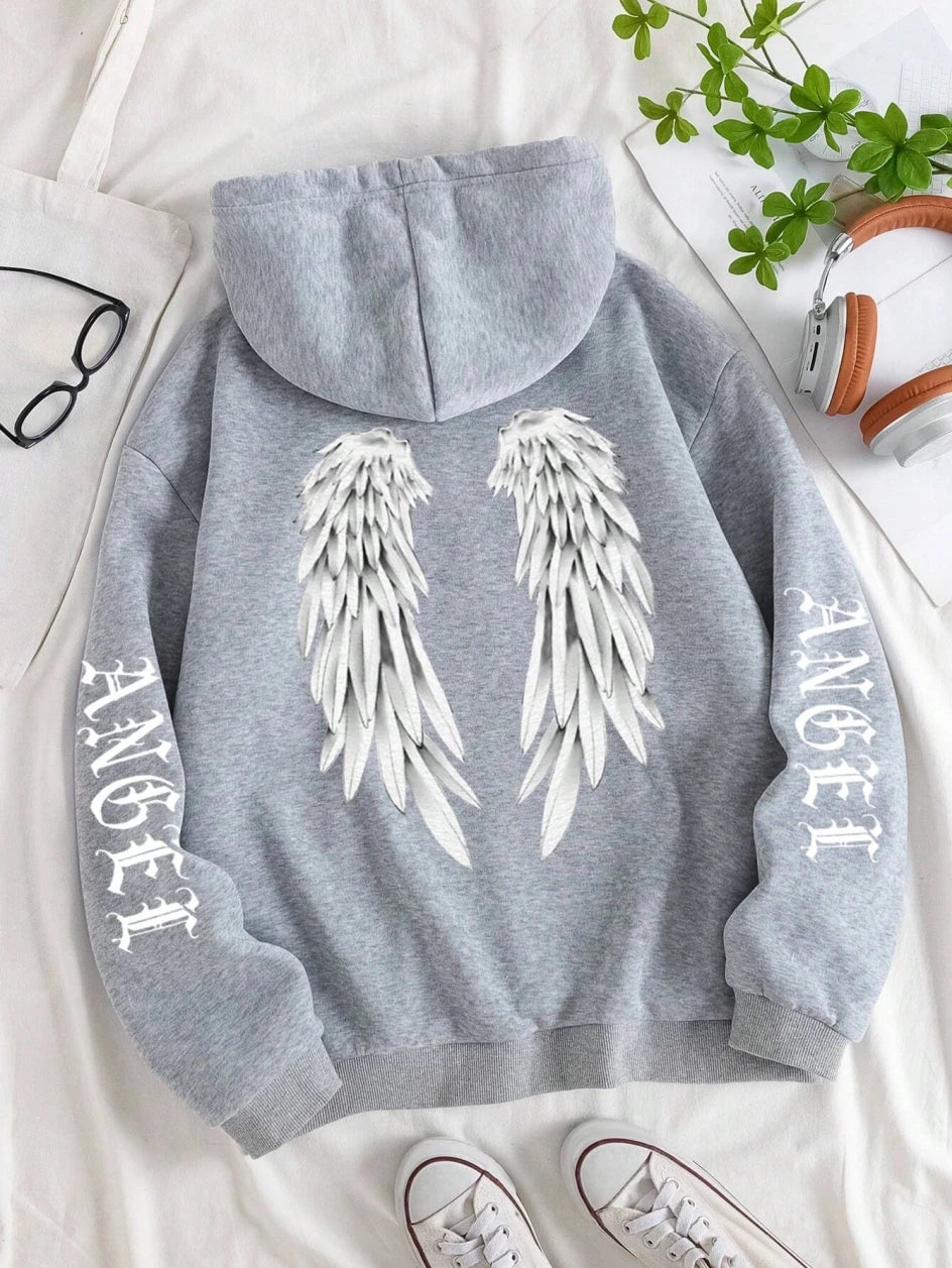 Beautiful Angel Wings Hoodies