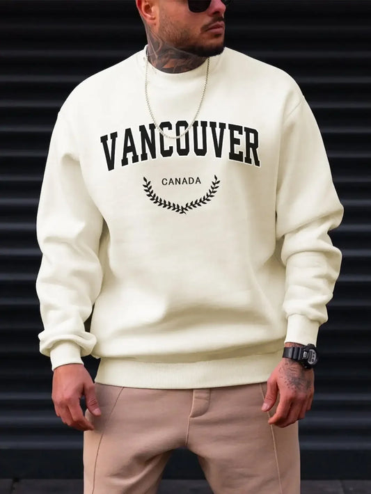 Vancouver Canada Leaf Design Mens Top