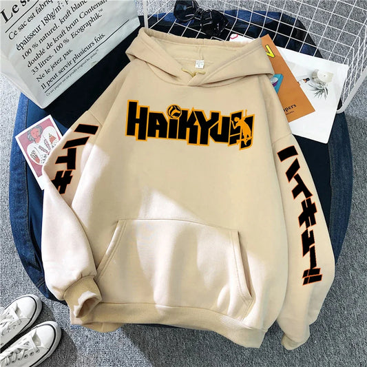 Japan Anime Haikyuu Manga Prints Hoodies